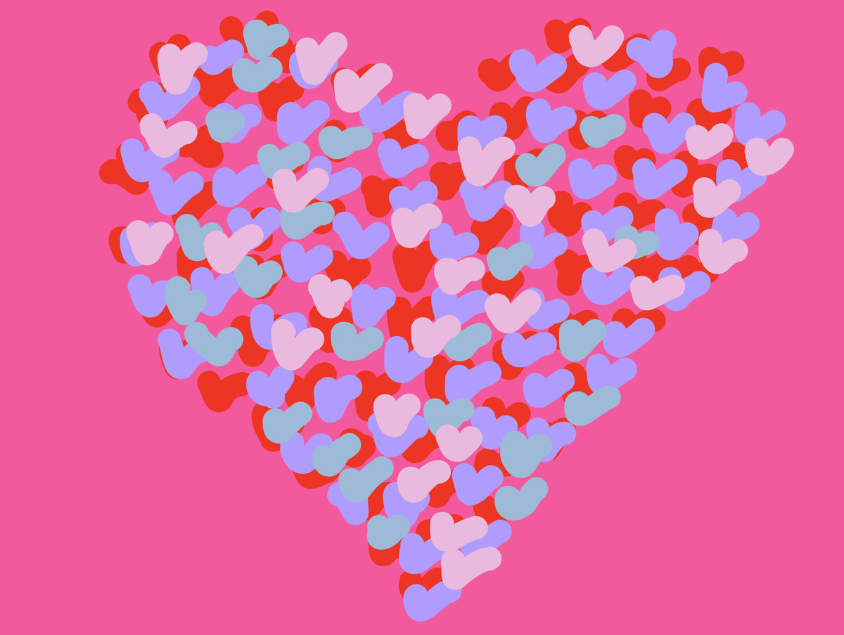 100% Love, from the Total Heart Project by Maurice Perdreau