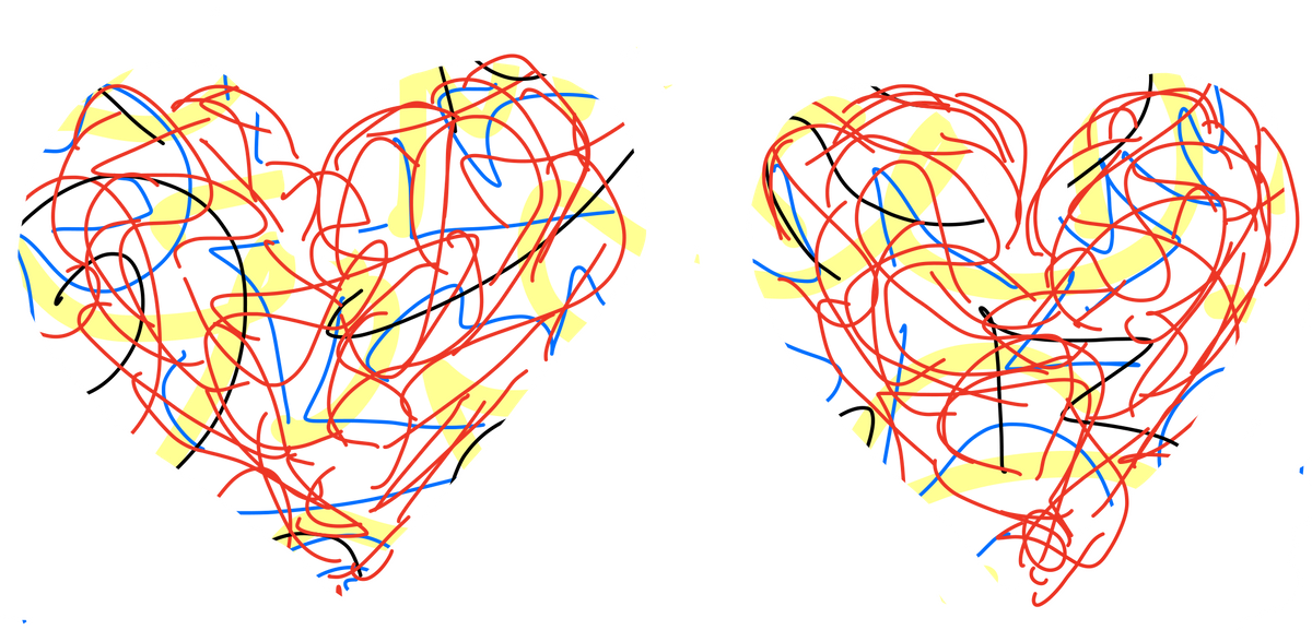 A Loving Couple, from the Total Heart Project by Maurice Perdreau