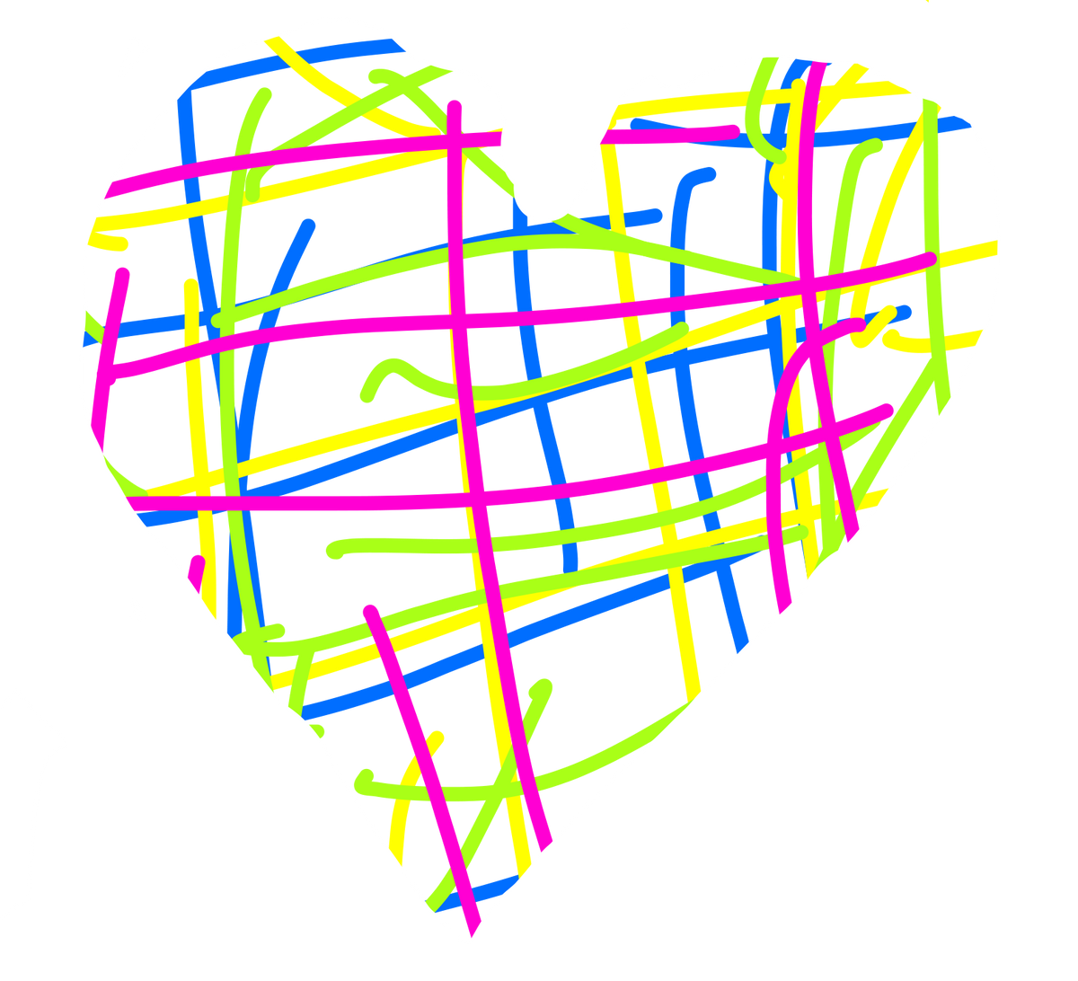 Checkered Heart, from the Total Heart Project by Maurice Perdreau
