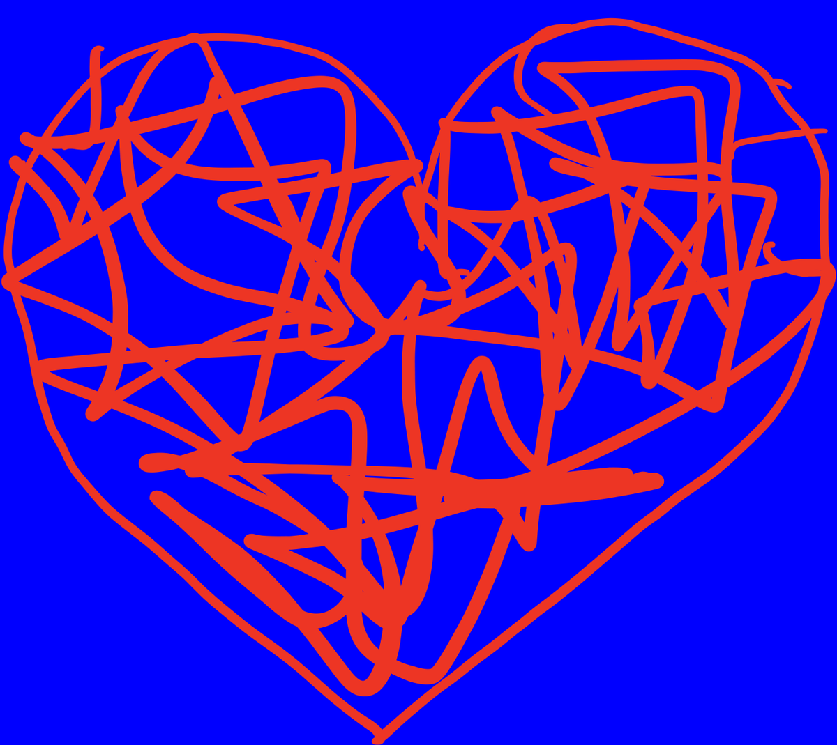 Crazy Heart, from the Total Heart Project by Maurice Perdreau