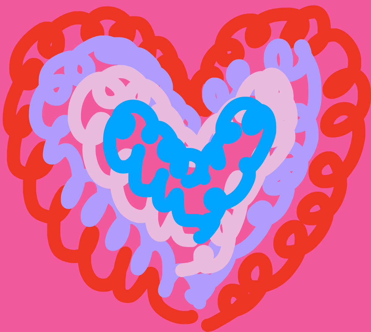 Curly Heart, from the Total Heart Project by Maurice Perdreau
