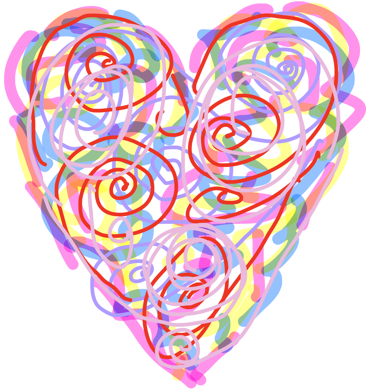 Gender Reveal Heart, from the Total Heart Project by Maurice Perdreau