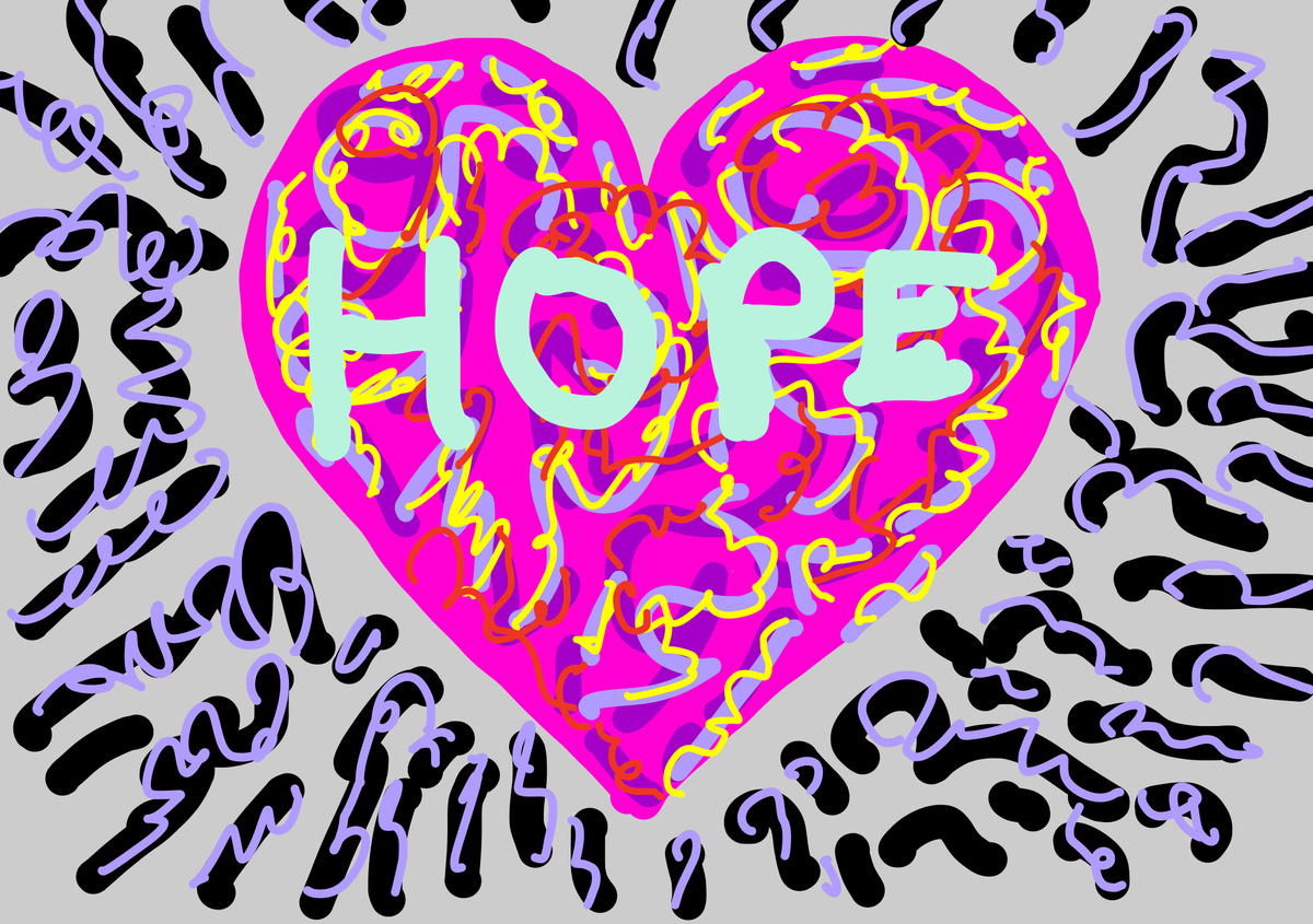 Hope Will Win, from the Total Heart Project by Maurice Perdreau