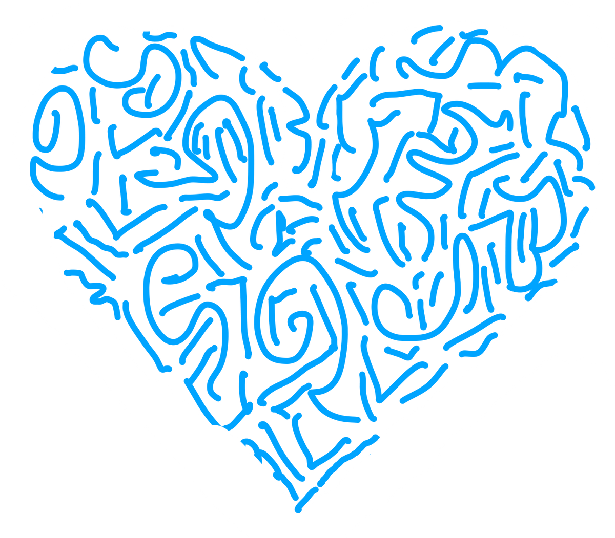 I’m Blue Heart, from the Total Heart Project by Maurice Perdreau